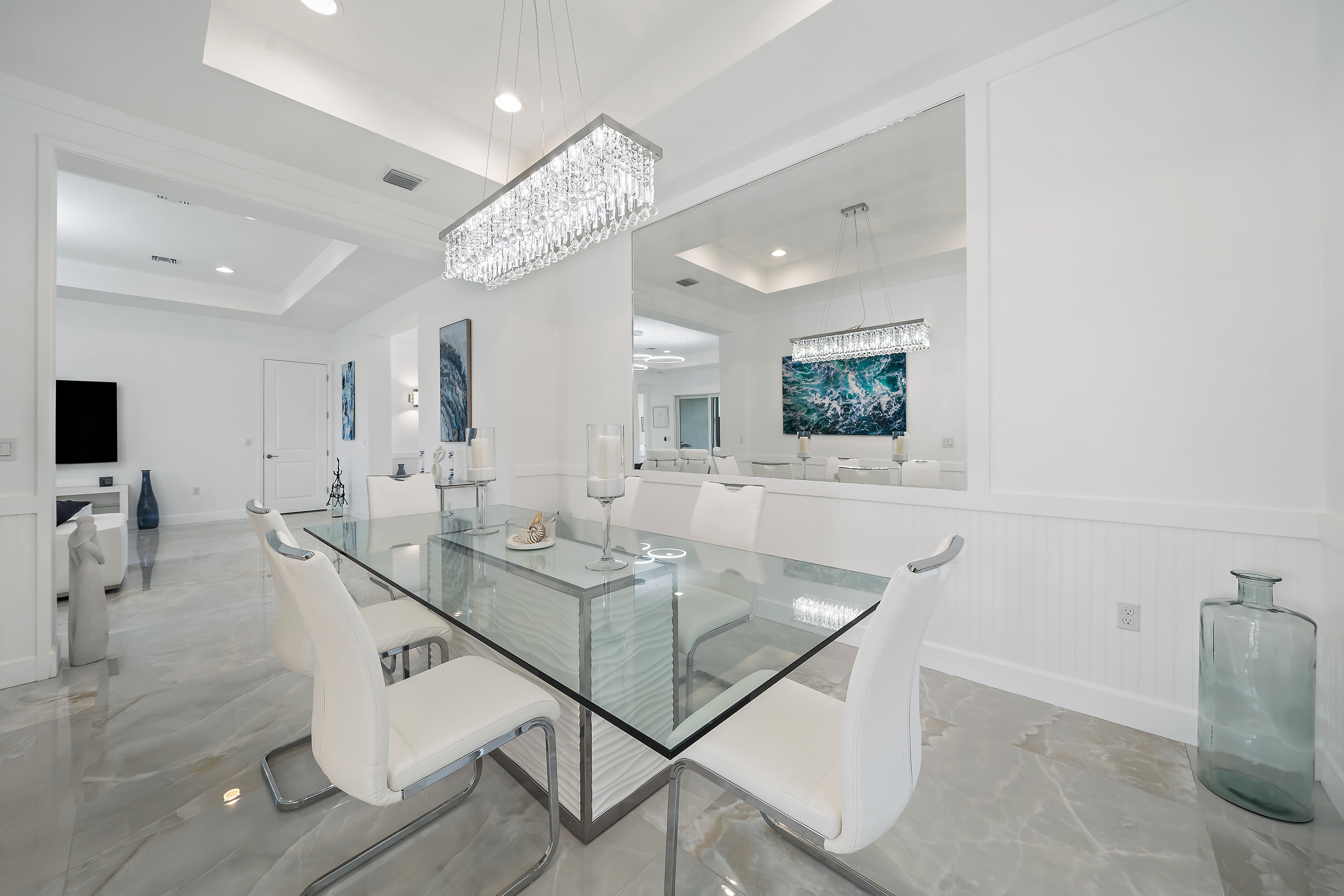 New Construction Interior Home Dining Room - Commercial Loans - from The Palm Beach Funding Group, LLC.